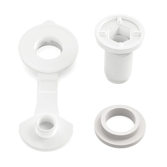 1.5" Shaft Length Cooler Drain Plug Assembly Replacement for Coleman Xtreme Coolers 50 qt, 58 qt, 82 qt Part Number:5010005241,Rubbermaid Cooler Accessories,Cooler Parts Fits Most Coolers