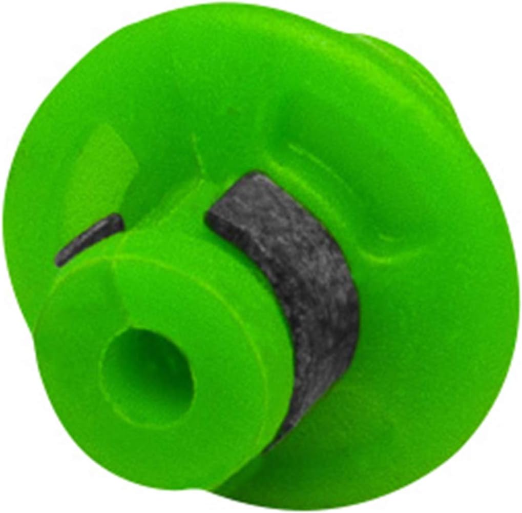 TRUGLO Durable Soft Rubber Superior High-Performing Easy-To-Install Bow Hunting Archery Slotted Kisser Button - Color Options