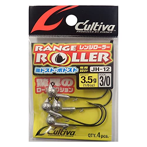 Unisex Fishing Hook Set #3/0 - 3.5g, 4 Pack, High Center of Gravity