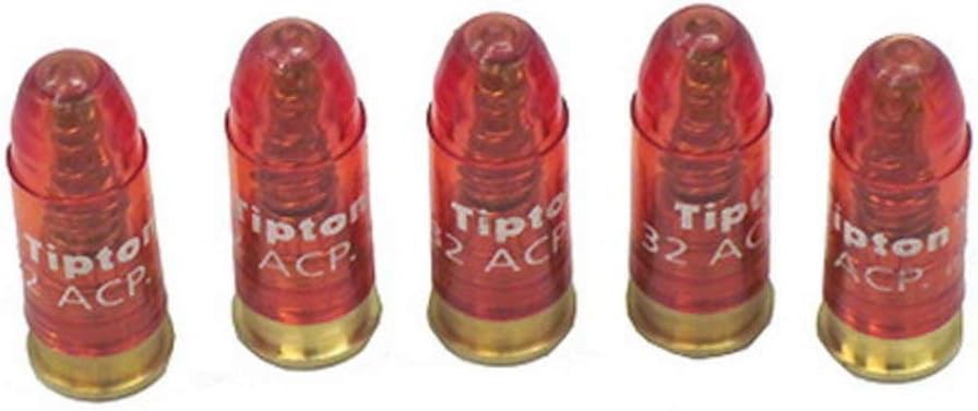 Tipton Pistol Snap Caps with False Primer and Reusable Design for Dry-Firing, Gun Maintenance, Gun Storage