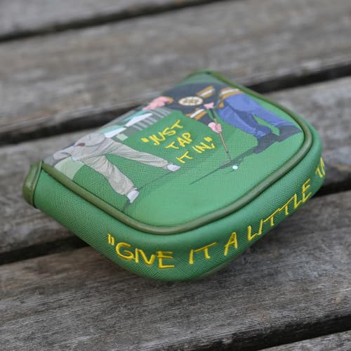 Golf Putter Cover Mallet & Blade Magnetic Protectors - Just Tap It In