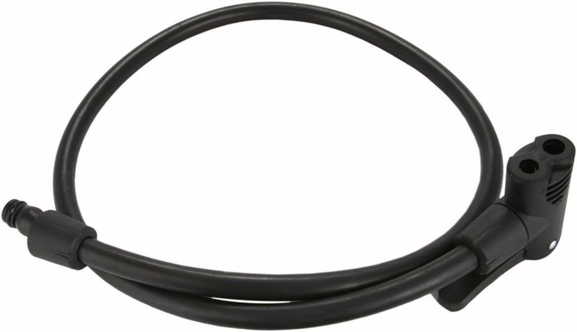 Planet Bike Floor Pump Dual Head and Hose,Black