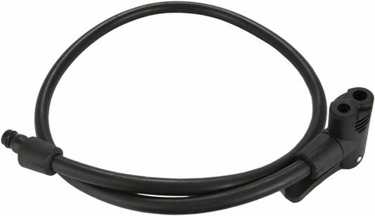 Planet Bike Floor Pump Dual Head and Hose,Black