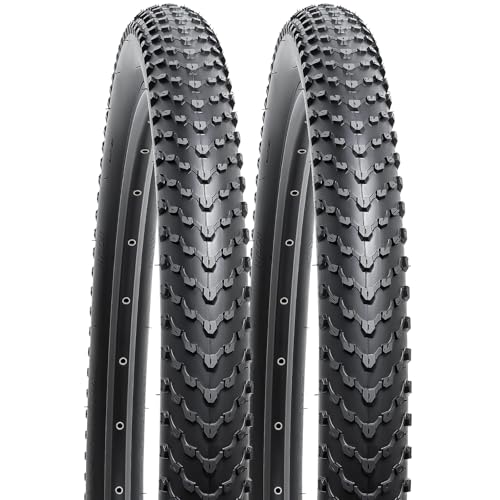 2 Pack 26x2.40 Mountain Bike Tires - Replacement MTB Tires 26 Inch
