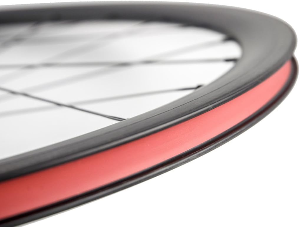 SunRise Bike 1 Pair of Road Bike Carbon 700C Clincher Wheelset Super Light Bicycle Wheels 38mm Depth (fit for Shiman0 Cassette)