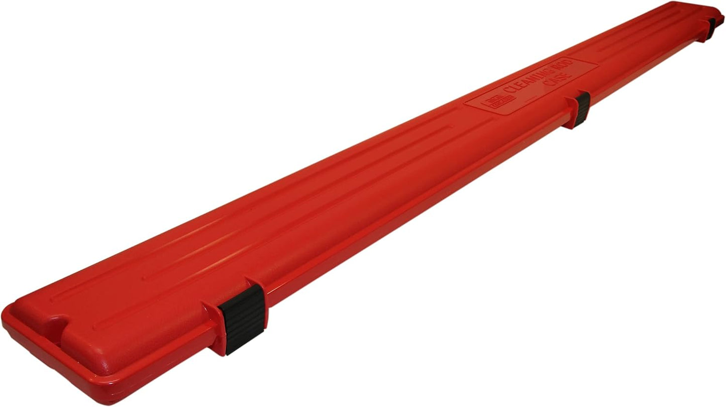 MTM CRC Gun Cleaning Rod Case, USA Made, Red