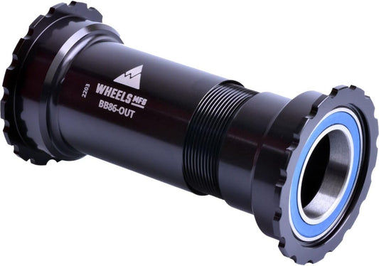 Wheels Manufacturing BB86 Bottom Bracket Threaded Together for SRAM Alloy Black Bike Pack Accessories