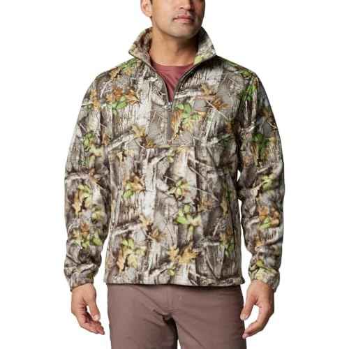 Columbia mens Phg Fleece Overlay Ii 1/4 Zip