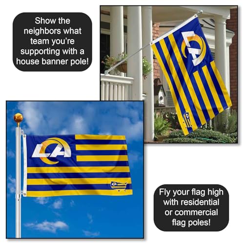 FANMATS 61838 Los Angeles Angels Ambassador Car Flags - 2 Pack Mini Auto Flags, 4in X 6in, Perfect for Hood or Trunk