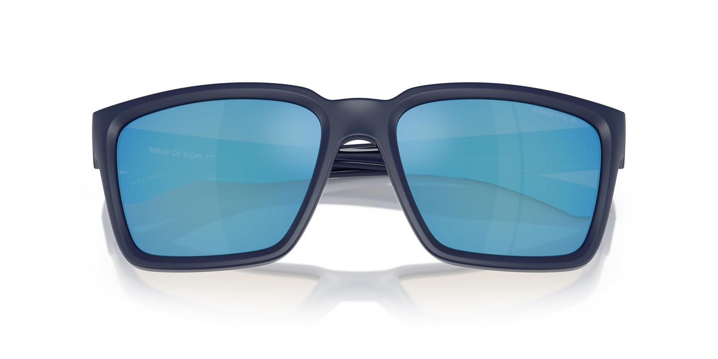 ARNETTE Sunglasses AN 4346 275922 Dark Blue Top Matte/Shiny/Grey Mirror Water