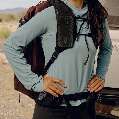 Outdoor Hip Belt for Hiking Backpack, Adjustable Support with Pockets