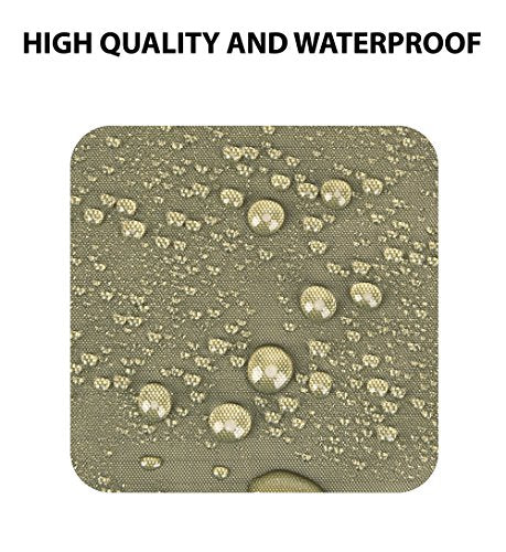 Gold Armour Waterproof Rainfly Tarp for Camping, 12ft x 10ft, Ultralight & Durable Green Shelter