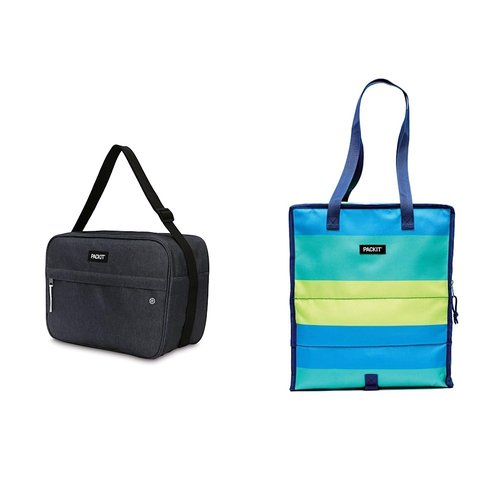 PackIt Freezable Coolers and Grocery Bag Bundle
