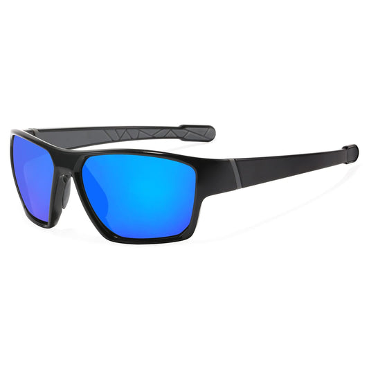 MALIDAK Sports Sunglasses for Men Women, Polarized Unisex TR90 Golf Glasses Cycling Shades