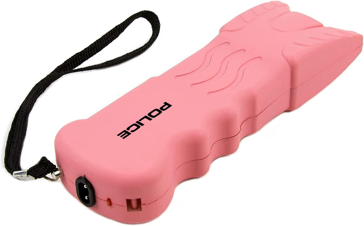 POLICE Stun Gun for Self Defense 916 – High Voltage Rechargeable with LED Flashlight, Compact & Heavy Duty – Personal Security for Women – Pink