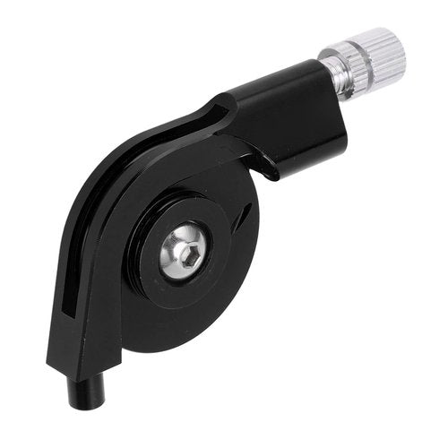 Lwuey V Brake Stroke Converter, Folding Bike V Brake Tension Adapter Brake Cable Aluminum Alloy CNC Machining Caliper Regulator Tensioning Adjust Gear Modification Tool for Road Cycling(Black)