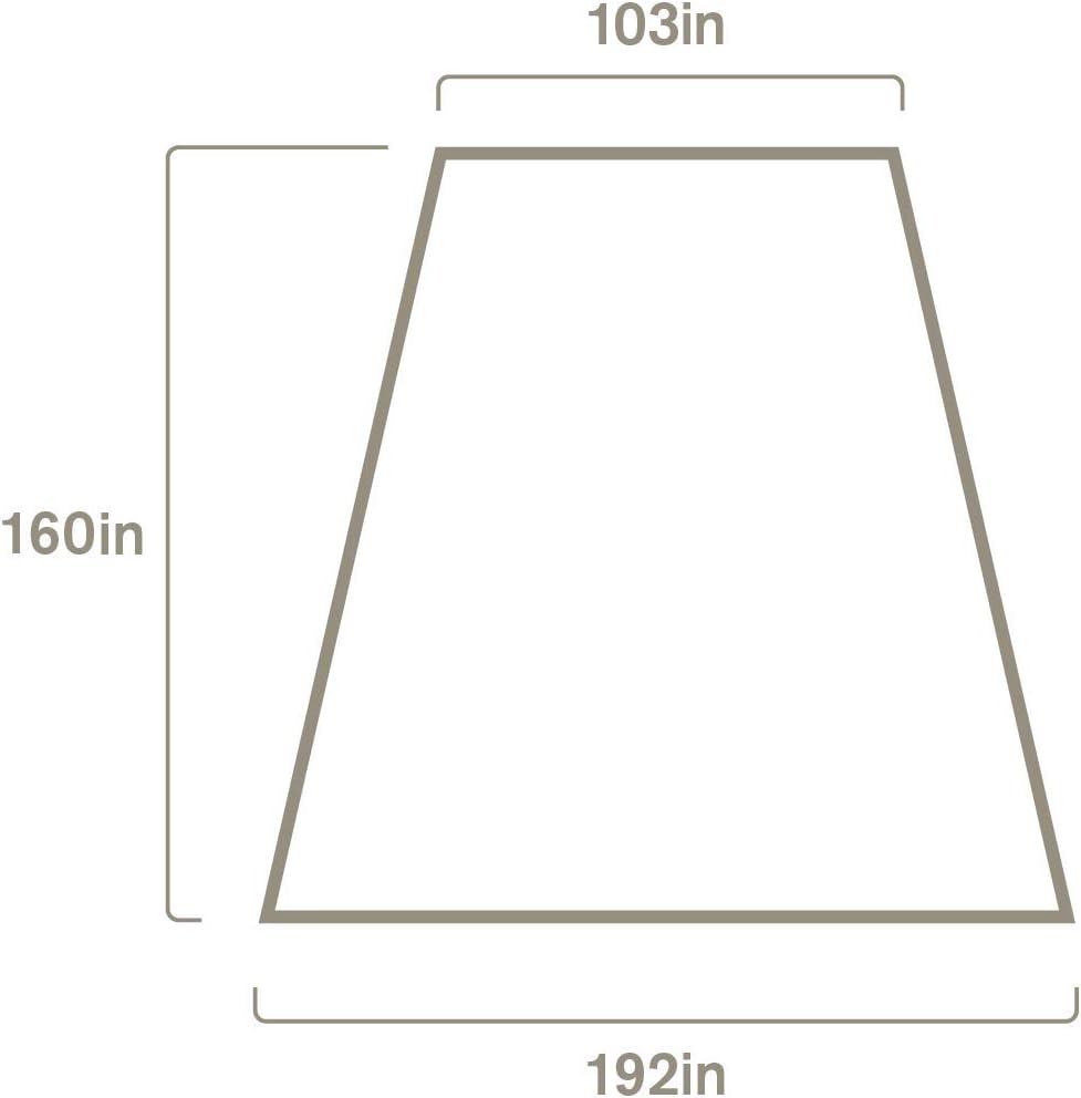Slumberjack SJK Roadhouse Tarp, Hunting Camping & Overland Shelter Protects from Rain & Sun (Khaki)