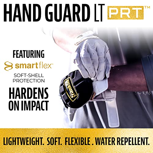 Baseball Hand Guard for Right and Left Hand Batters - Black, One Size, Protective Shield