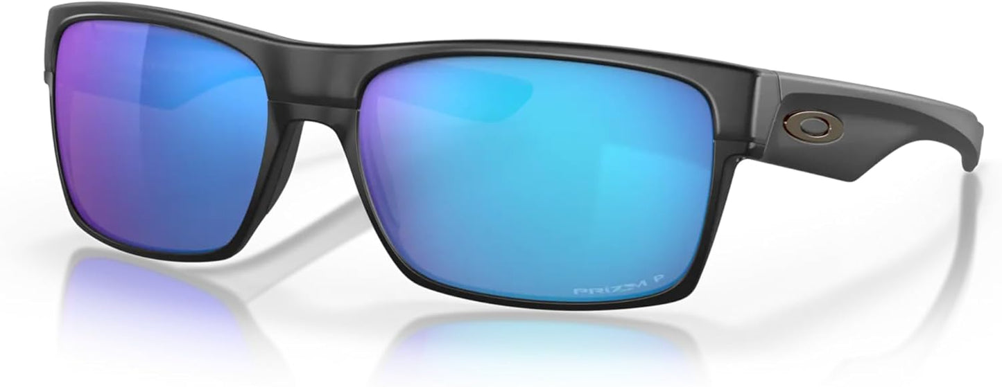 OAKLEY Twoface OO9189 Square Sunglasses For Men+ Bundle Accessory Leash Kit, Microfiber Pouch