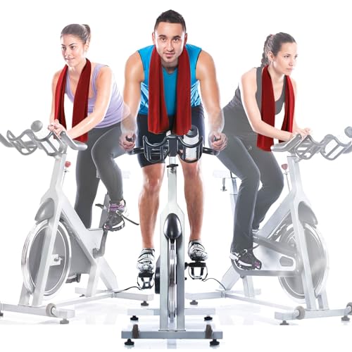 Hosuly 12 Pack Cooling Towels - Red 40x12 Inches for Workout & Outdoor