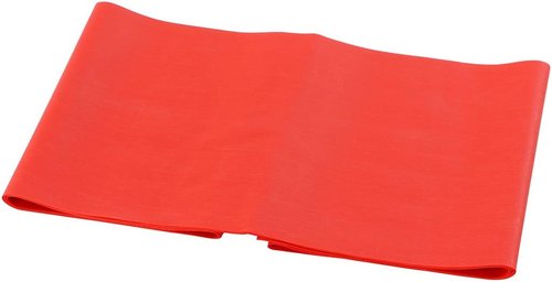 Cando Latex-Free Exercise Band, 5-Foot Singles, red