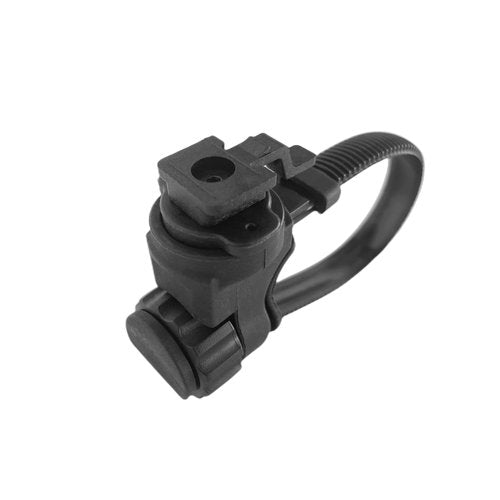 SUKOUSRAM Bike Light Mount Compatible with Bon tra ger Ion Pro RT Light Tension Strap Mount for Out Front Handlebar Adjustable Light Holder for Road Mountain Bicycle