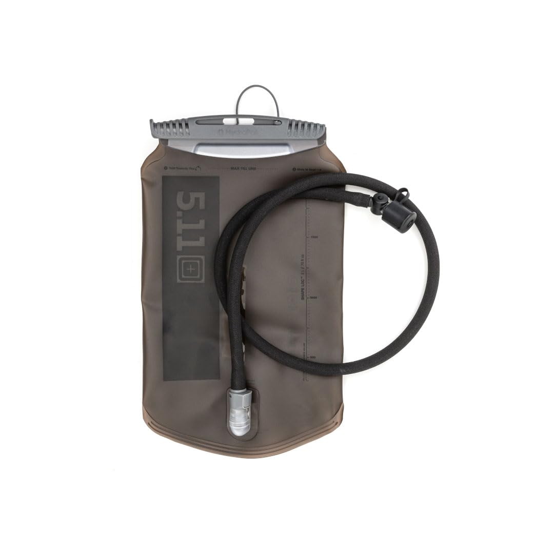 5.11 Tactical WTS 2L Hydration System Water Bladder, Kydrapak Reservoir Blater Bite Valve, Style 56853, Black
