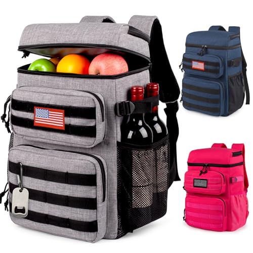 ATRIPACK Tactical Cooler Backpack 25L Insulated Lunch Bag Gery