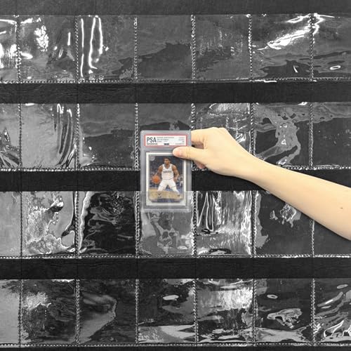 50-Pocket Hanging Card Display Bag for Sports & Graded Cards
