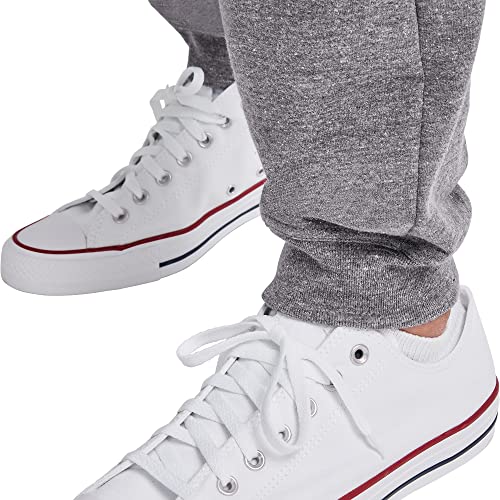 Hanes Men's Originals French Terry Joggers X-Large Black 50r Pe Heather - Lightweight Sweatpants with Pockets
