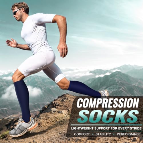Medical Compression Socks Pack for Men and Women - Circulation, Running & Athletic Support