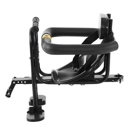 SOUUXIU Kids Bicycle Front Seat with Pedals and Support for Children 1-3 Years Old, Child Bike Front Saddle Stable Portable for Mountain Bike Road Bike,Max Bearing Weight: 77lbs/35kg