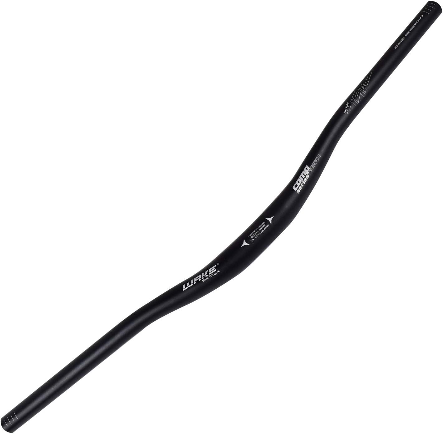 Wake Bicycle Handlebars 31.8 mm Mountain Bike Handlebar 720mm/780mm Aluminium Alloy MTB Handlebar Bicycle Riser Bars Extra Long Bicycle Handlebars for Downhill Cycling Racing