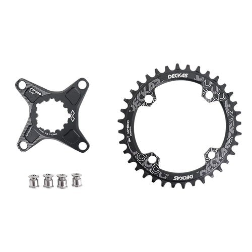 DJC Bike Round Chainring 6mm Offset Adapter Spider Set for GXP XX1 Eagle X01 GX X1 X0 X9 for Sram DM 32T 34T 36 38 40T MTB Road Bike Direct Mount