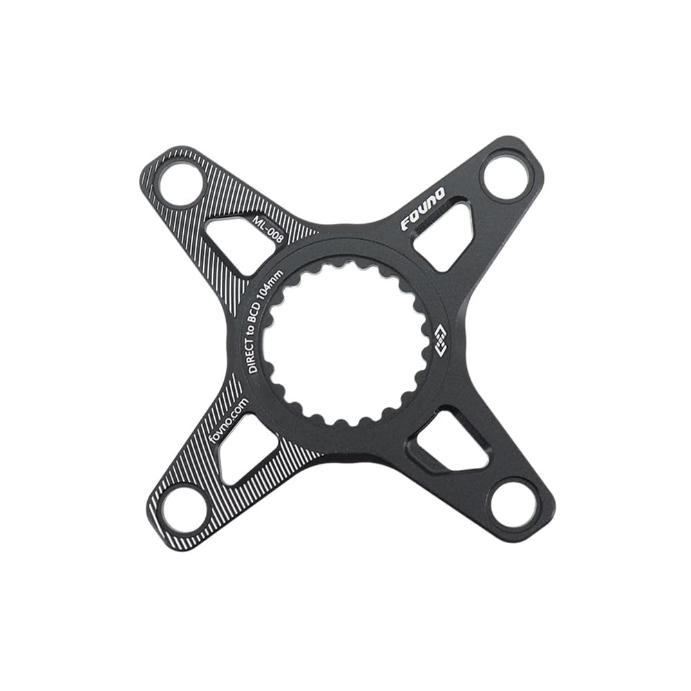 DJC 104BCD Chainring Round for Shimano Direct Mount Spider Adapter Set 12s 12 Speed Crankset M6100 M9100 M9120 M8100 M8120 M8130 M7100 MT900 XTR SLX