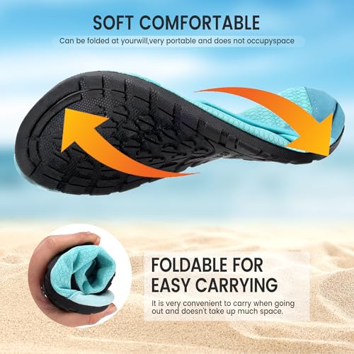 Water Shoes for Men & Women Quick Dry Beach Footwear Summer Aqua Socks
