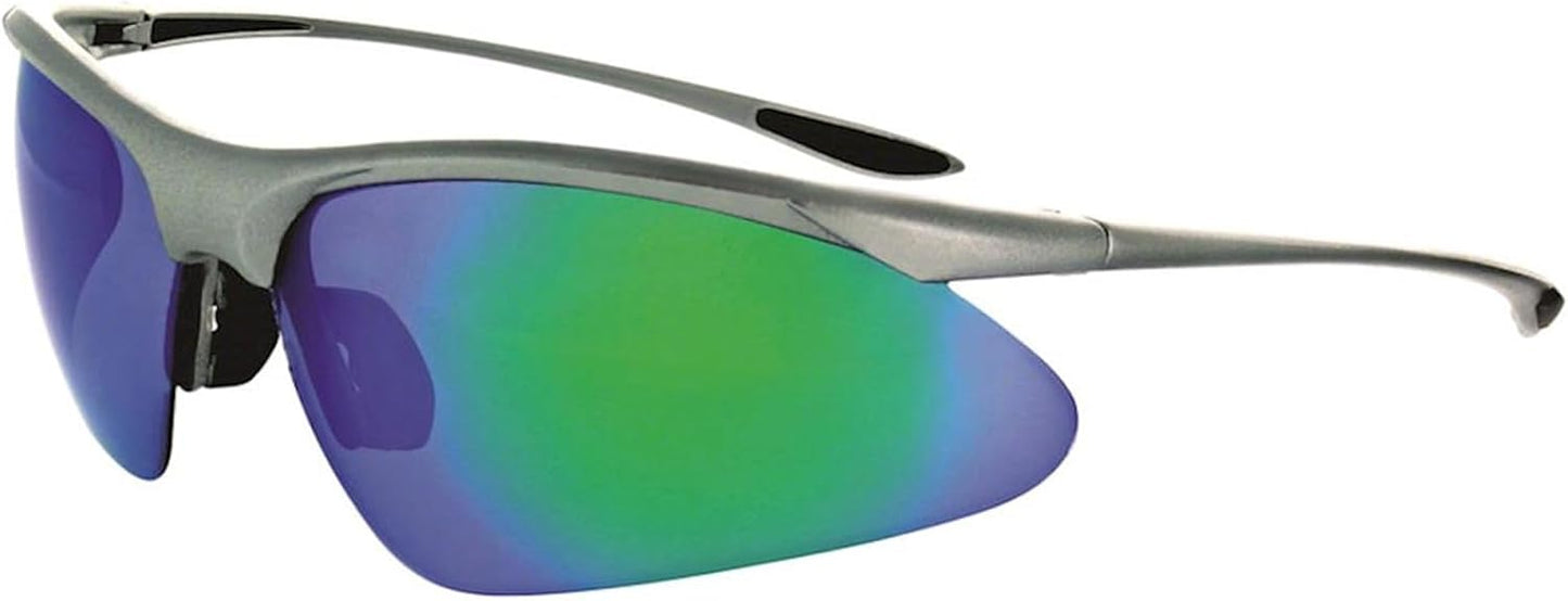 Optic Nerve Tightrope Polarized Sport Sunglasses – Lightweight Sportwrap Frame, UV Protection, Anti-Glare – Unisex Fit