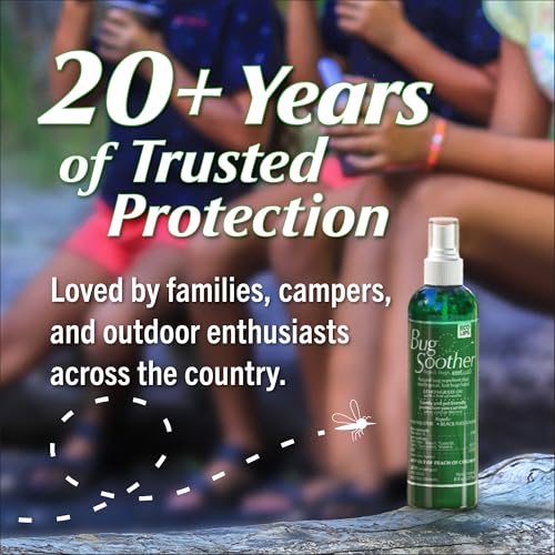 Bug Soother Natural Insect Repellent Spray 8 oz Pair - DEET-Free