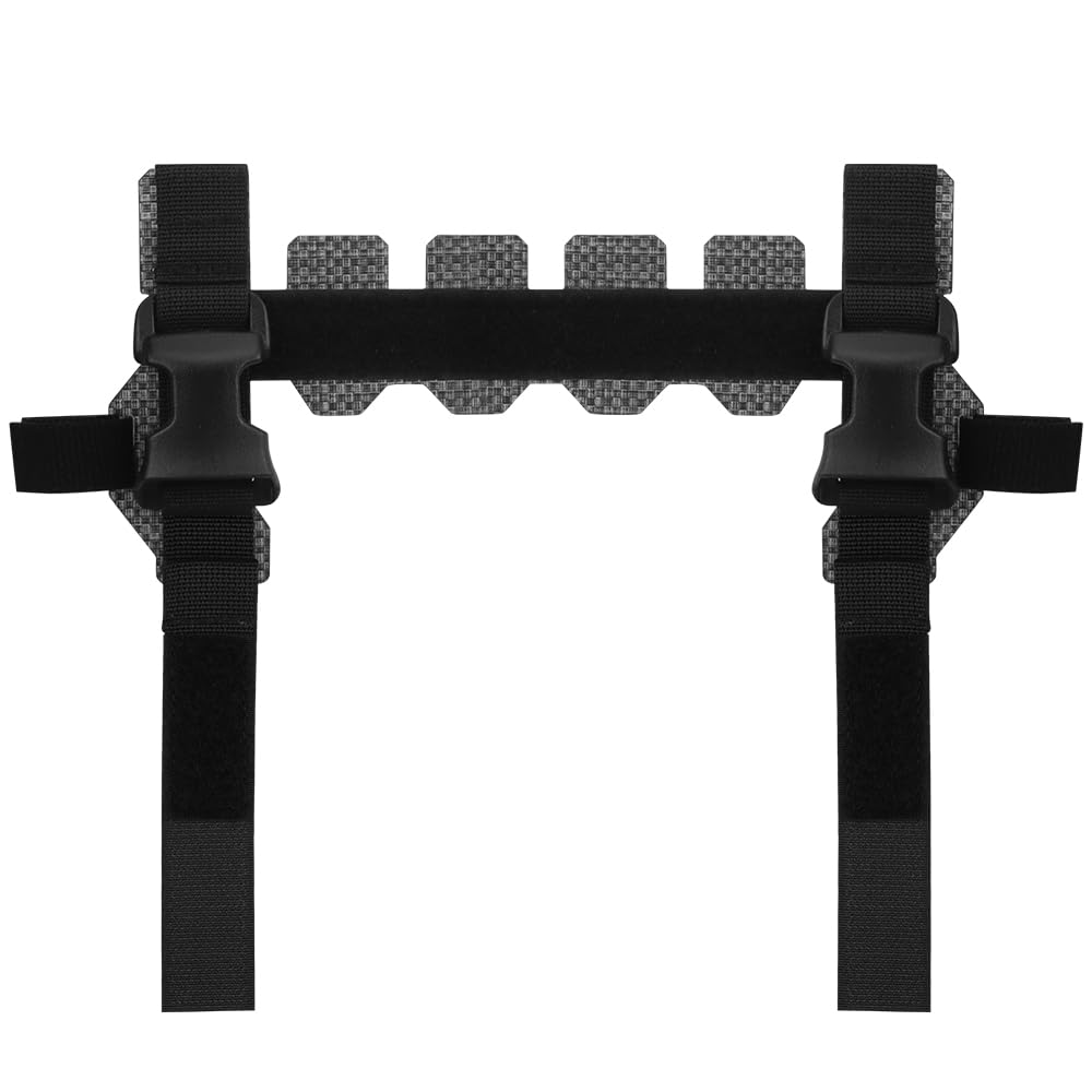 JFFCESTORE Quick Connect Accessory Adapter Buckle， Adjustable Female Fastener for Tactical Vests to Connect Tactical Placard，Mag Pouch (Black)