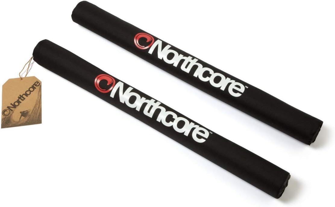 Wide Load Roof Bar Pads - Northcore NOCO-E-02B - Durable Black Protection