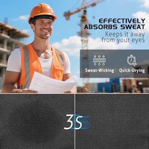 GXCROR Cooling Skull Cap for Men Women Sweat-Wicking Breathable Mesh Liner for Helmets, Summer Cycling Motorcycle