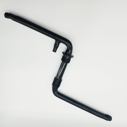 ZZRSDAN One Piece Black Crankarm Set,Wide One Piece Bike Crank to Crank Assembly Kit