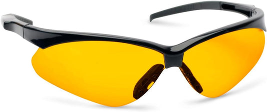 Walker's Crosshair Sport Shooting Glasses - Lightweight Impact-Resistant Lenses Soft Non-Slip UV Protection Hunting Range