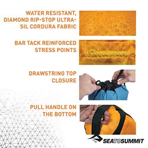 Sea to Summit Ultra-SIL Compression Sack, Ultralight Outdoor and Travel Storage
