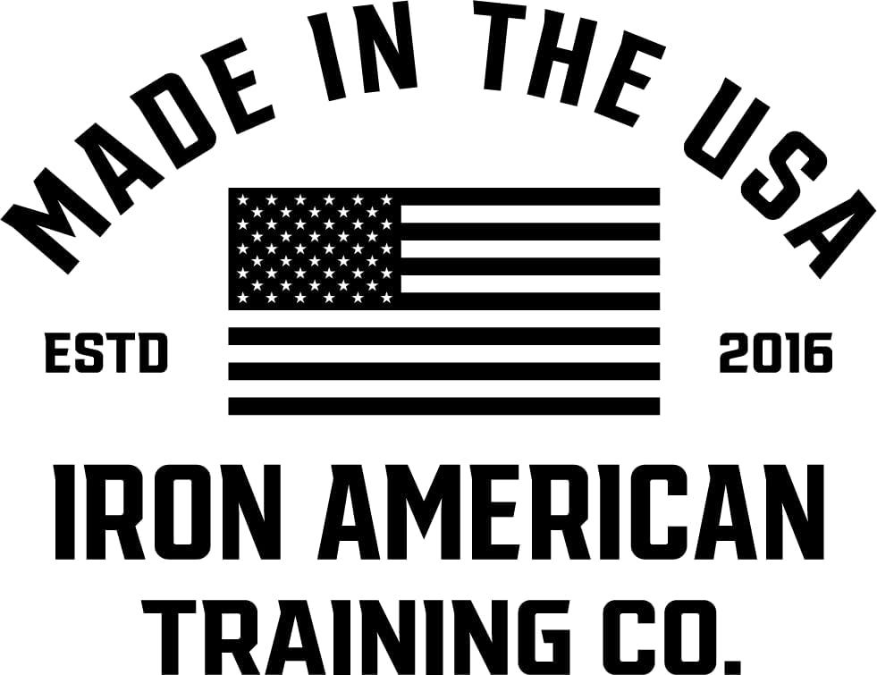 IRON AMERICAN) Gym Storage Hanger/Heavy Duty Multi-Purpose Gym Rack for Lifting Belts, Chains, Exercise Bands, Jump Ropes (mounting hardware included)