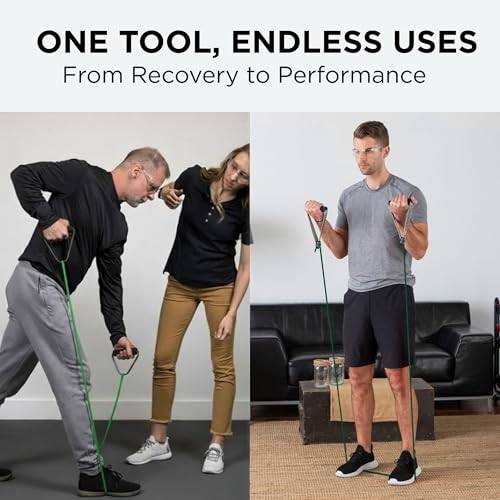 Heavy Resistance Latex Tubing - Green Level 3, 100-Foot Exercise Band