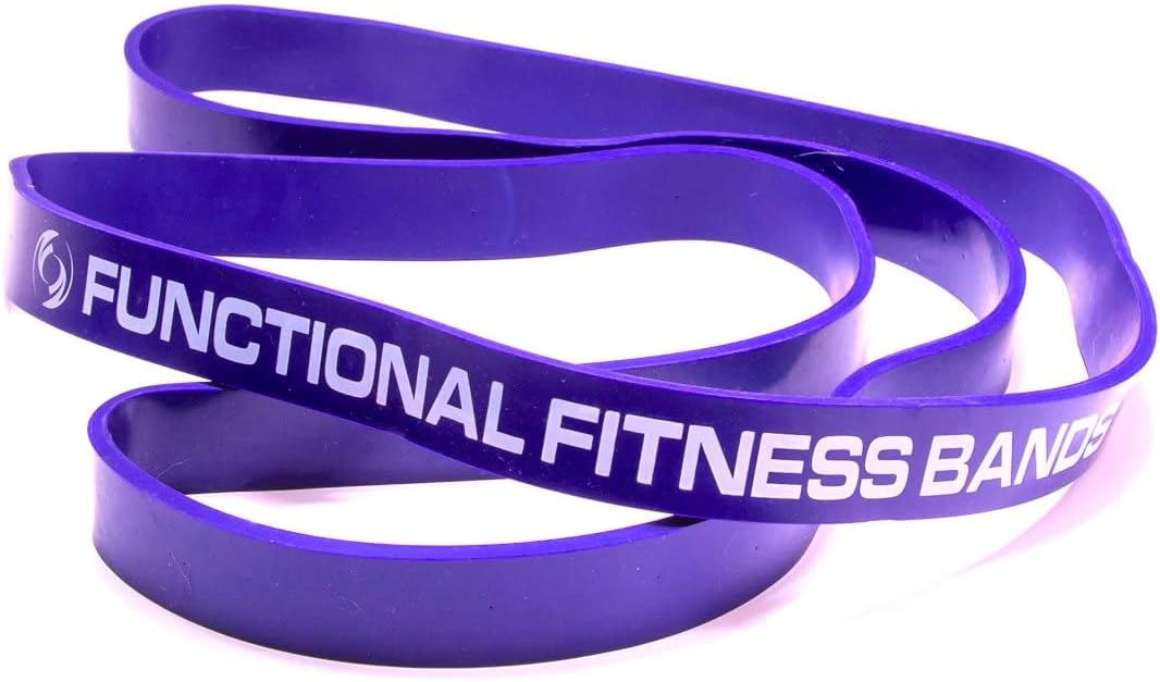 Functional Fitness Pull Up Assist Resistance Bands | Heavy Duty Exercise Bands for Powerlifting, Mobility, and Stretching | Travel Friendly Resistance Bands for Workout