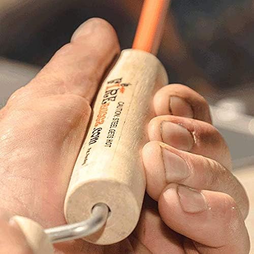 Crank-Eez Marshmallow Roasting Stick With Crank, Great Smore's Campfire Roaster For Family Fun Camp Cooking, Set of 4