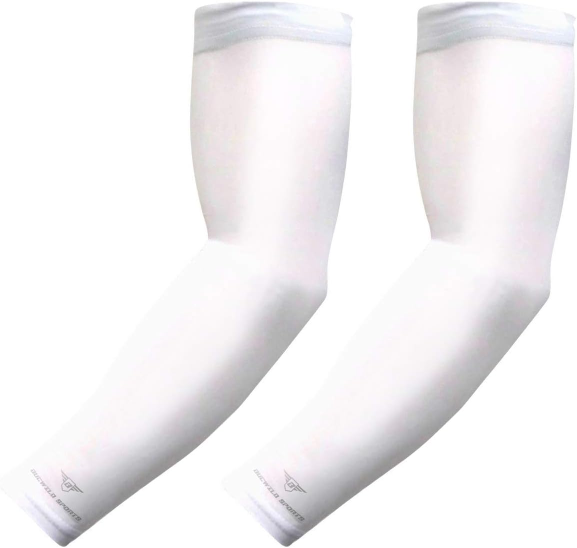 Solid Color Compression Arm Sleeves by Bucwild Sports Youth & Adult (1 Pair)