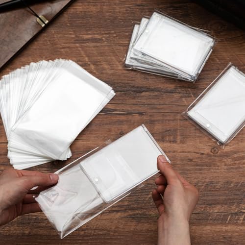 300 Pcs Trading Card Team Bags Resealable 3x4 Inch Clear Storage Sleeves - Variation of THIS listing